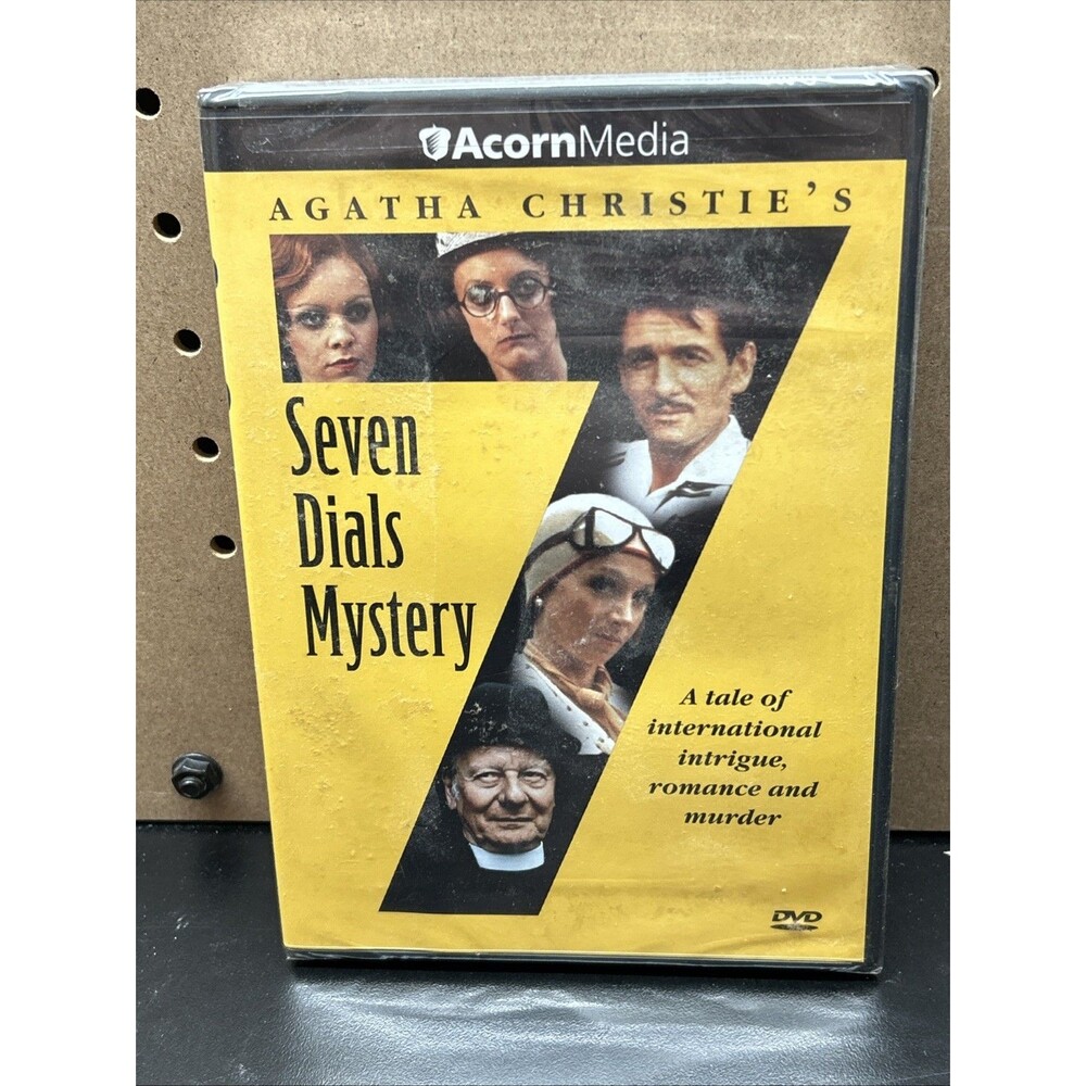 Agatha Christie's Seven Dials Mystery DVD Murder Mystery Acorn British 1920 New!